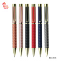 Lead manufacturing Hot popular Multi colored metal ballpoint pen for gift